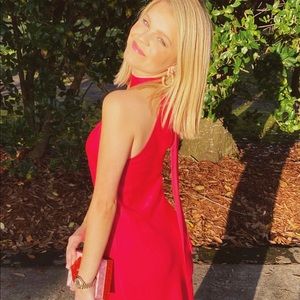 long red dress